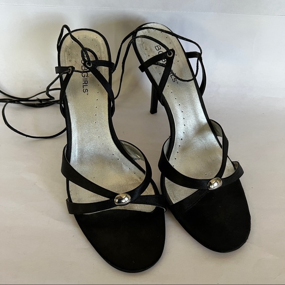 BCBGirls/ Black heels - Picture 1 of 7